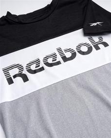 img 3 attached to 👕 Essential Reebok 3-Piece Athletic Tee Shirt Heather Set for Boys