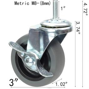 img 3 attached to Upgraded Workbench: Industrial Furniture with Enhanced Threaded Features