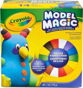 img 4 attached to Crayola Model Magic Deluxe Variety: Unleash Creativity with an Assortment of Colors and Shapes
