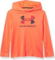 👕 оставайтесь активными в стиле с худи under armour boys' tech big logo. логотип