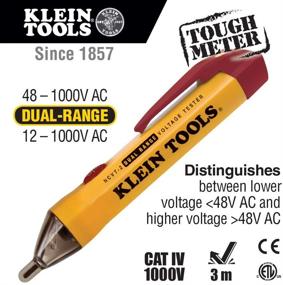 img 3 attached to Klein Tools NCVT-2 Voltage Tester: Reliable Non-Contact Dual Range Tester with 3 m Drop Protection