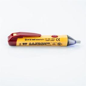 img 1 attached to Klein Tools NCVT-2 Voltage Tester: Reliable Non-Contact Dual Range Tester with 3 m Drop Protection
