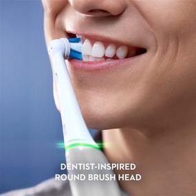 img 1 attached to 🪥 Oral-B iO Series 6 Electric Toothbrush: Black Lava Edition with (1) Brush Head - Powerful Dental Care