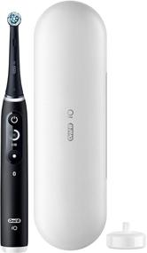 img 3 attached to 🪥 Oral-B iO Series 6 Electric Toothbrush: Black Lava Edition with (1) Brush Head - Powerful Dental Care