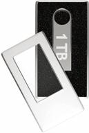 💽 high-performance 1tb usb silver drive: fast data transfer and ample storage capacity logo