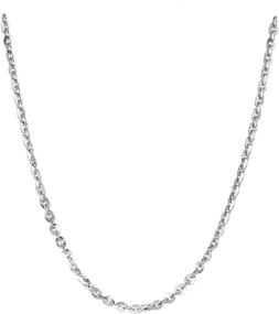 img 2 attached to S Quisite Sterling Silver Necklace Diamond Boys' Jewelry