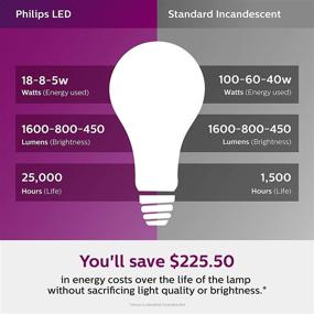 img 2 attached to 💡 Enhanced Philips 3-Way LED Frosted Light for Optimal Performance