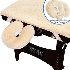 img 1 attached to Улучшите свой опыт массажа с набором листов из плюшевого микрофлиса Master Massage Ultra Fleece Pad.