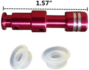 img 3 attached to 🔴 Set of 3 Universal Replacement Floaters and Sealers for Electric Pressure Cookers - PCH5011, PCS4017, PSS503, PCS4010, PCS5010, PCS6010 (Red)