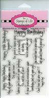 stamps life greetings4birthday card making scrapbooking logo