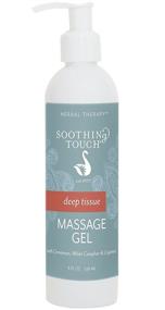 img 1 attached to 🌿 Использование геля для массажа глубокого проникновения Soothing Touch с кайенским перцем, корицей и белым камфорным деревом - 8 унций.