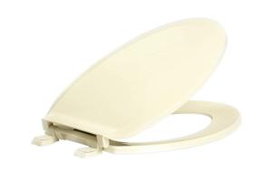 img 3 attached to 🚽 Centoco 1600 416 Standard Elongated Plastic Toilet Seat: Optimal Comfort and Durability