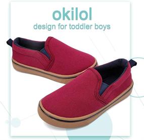 img 3 attached to 🦖 Okilol Toddler Walking Sneakers: Dinosaur Boys' Shoes for Active Kids