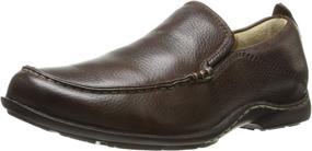 img 4 attached to Hush Puppies Men's Leather 👞 Slip-On Loafers - Comfortable and Stylish Footwear