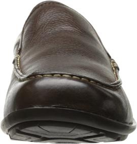 img 3 attached to Hush Puppies Men's Leather 👞 Slip-On Loafers - Comfortable and Stylish Footwear