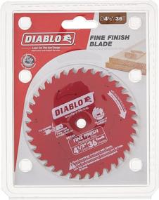 img 1 attached to 🔪 Freud Diablo D0436X 4-3/8-Inch 36 Tooth ATB Cordless Trim Saw Blade with 20mm Arbor and 3/8-Inch Reducer Bushing