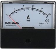 🔌 baomain ammeter dh-670 dc 0-10a rectangular ampere needle panel meter gauge amperemeter - precise current monitoring solution logo