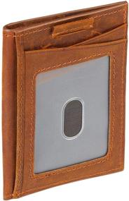 img 4 attached to 👝 Leather Business Holder: Minimalist Wallets