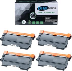 img 4 attached to DIGITONER Compatible TN450 High Yield Toner Cartridge 4-Pack for Brother Printers