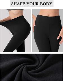 img 2 attached to Natural Feelings Waisted Leggings Workout Sports & Fitness and Running