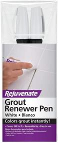 img 4 attached to Revitalize and Renew Dingy Stained Grout with Rejuvenate White Grout Restorer Marker Pens - 2 Units Pack