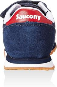 img 2 attached to ⚡ Saucony Grid Fusion Hook-And-Loop Sneaker for Little Kid/Big Kid: Comfort and Convenience Combined!