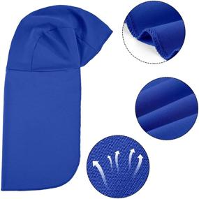 img 2 attached to Optimized Occupational Health & Safety Products: Skull Cooling Elastic Shield Packs for Personal Protective Equipment