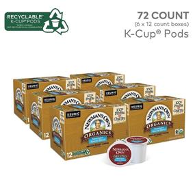 img 2 attached to Newman's Own Organics Special Blend K-Cup Pods, 72 Count - Medium Roast Coffee for Keurig