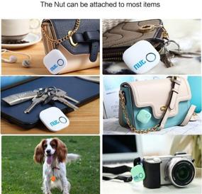 img 3 attached to 🔍 Green Nut 2 Bluetooth Car Key Finder Tile – Smart Tag Tracker Locator for Wallet, Bag, Phone, Pets, Keychain, Luggage – Mini GPS Alarm Tracer Reminder – App-enabled Anti-Lost Tracking Chip Purse