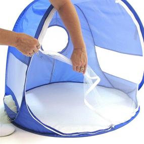 img 3 attached to 🏖️ Redmon For Kids Beach Baby Pop-Up Shade Dome, Blue (6132): Ultimate Sun Protection for Your Little One on the Beach