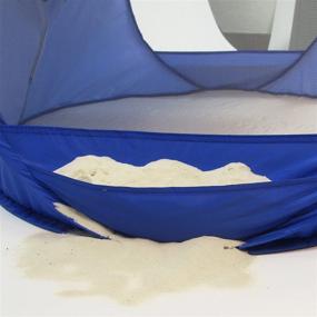 img 2 attached to 🏖️ Redmon For Kids Beach Baby Pop-Up Shade Dome, Blue (6132): Ultimate Sun Protection for Your Little One on the Beach