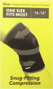 img 1 attached to TKO Compression Knee Support KG006