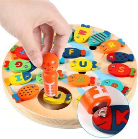 img 1 attached to 🔤 Lewo Magnetic Preschool Alphabet Education Kit: Engaging and Interactive Early Learning Tool