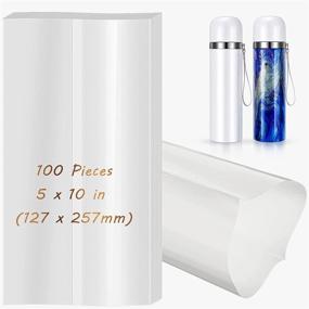 img 4 attached to 📦 Premium Sublimation Shrink Sleeves for Tumblers: Top Packaging & Shipping Essentials