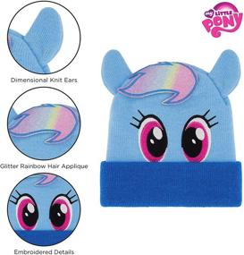 img 1 attached to Шарфы для девочек "Hasbro Girls Little Gloves Weather