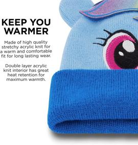 img 2 attached to Шарфы для девочек "Hasbro Girls Little Gloves Weather