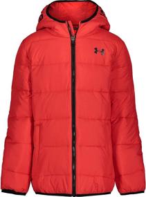 img 4 attached to Premium Under Armour Boys' Pronto Puffer Jacket: Stay Warm and Stylish!