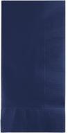 🍽️ navy blue dinner napkins – creative converting 50 pack: perfect supply for wedding, party, bridal or baby shower logo