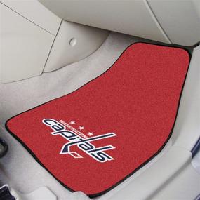 img 3 attached to 🏒 Shop Now: FANMATS NHL General Sporting Goods 2-pc Carpet Car Mat Set - Ultimate Sports Fan Accessory