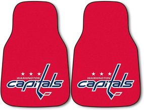 img 4 attached to 🏒 Shop Now: FANMATS NHL General Sporting Goods 2-pc Carpet Car Mat Set - Ultimate Sports Fan Accessory