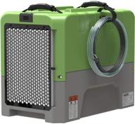 🌿 alorair 180 pint commercial dehumidifier: powerful basement & job site solution with pump, ideal for large spaces, water damage restoration, 5-year warranty - green logo