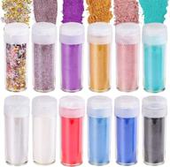 mica powder set for craft colorants - unique glitter resin pigments for glitter bomb candle dyes logo