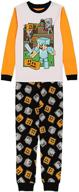 minecraft seasonal cotton pajamas pumpkin logo