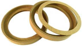 img 2 attached to Улучшите производительность своего динамика с 1 парой 6.5" RING-6.5BZ MDF кольца динамика с кронштейном и прокладкой для монтажа.