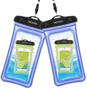 img 4 attached to Triomph Floatable Waterproof Compatible IPhone Cell Phones & Accessories