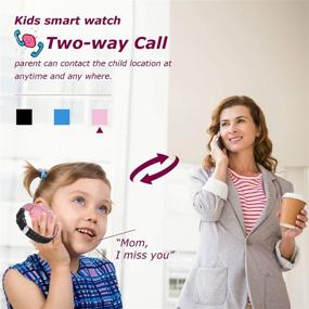 img 3 attached to 🎮 Детские умные часы для мальчиков и девочек - детские спортивные телефоны с HD сенсорным экраном, камерой, играми, записывающим устройством, будильником, музыкальным плеером - для подростков от 4 лет (розовые)