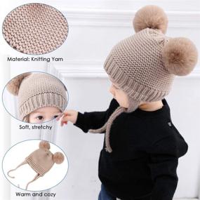 img 3 attached to 🌹 ROSEBEAR Winter Mother Matching Parent Child Accessories Set for Cold Weather