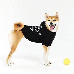 img 3 attached to 🐶 Hozz Dog Hoodie: Stylish and Warm Small Pet Sweatershirt Pajamas for Cold Weather