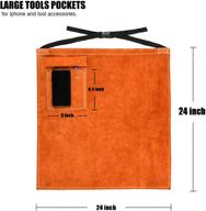 👨 qeelink welding waist pocket apron логотип