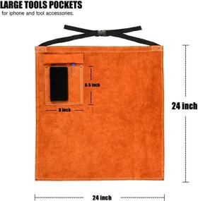 img 4 attached to 👨 QeeLink Welding Waist Pocket Apron